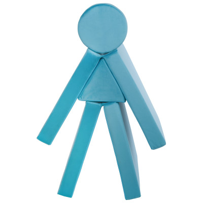 Modulare Kindersofa und Großbausteine-Set 2-in-1